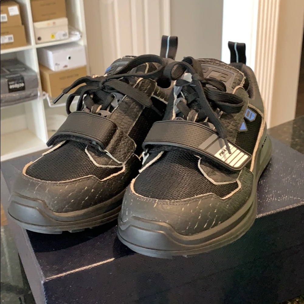 Prada workleather shoes